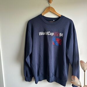 Vintage World Cup USA 94 Navy Sweatshirt